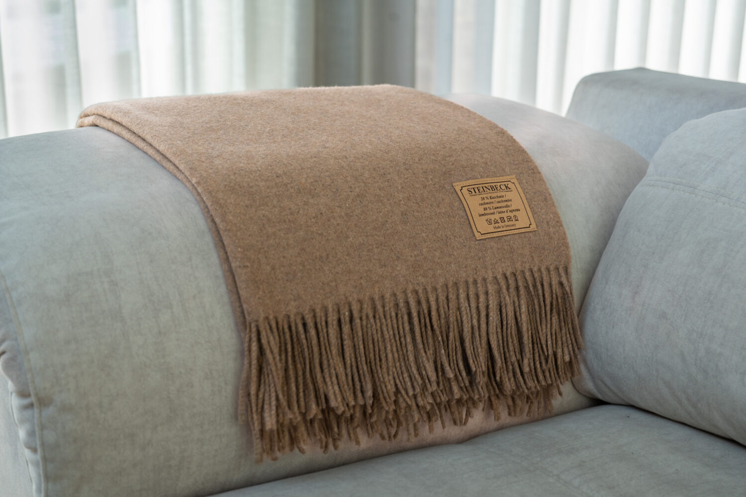 Manta Munique Tostado