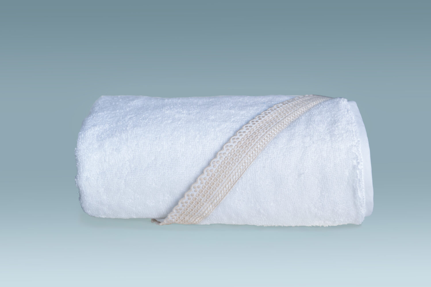 Toalha Banho Baby João Beige