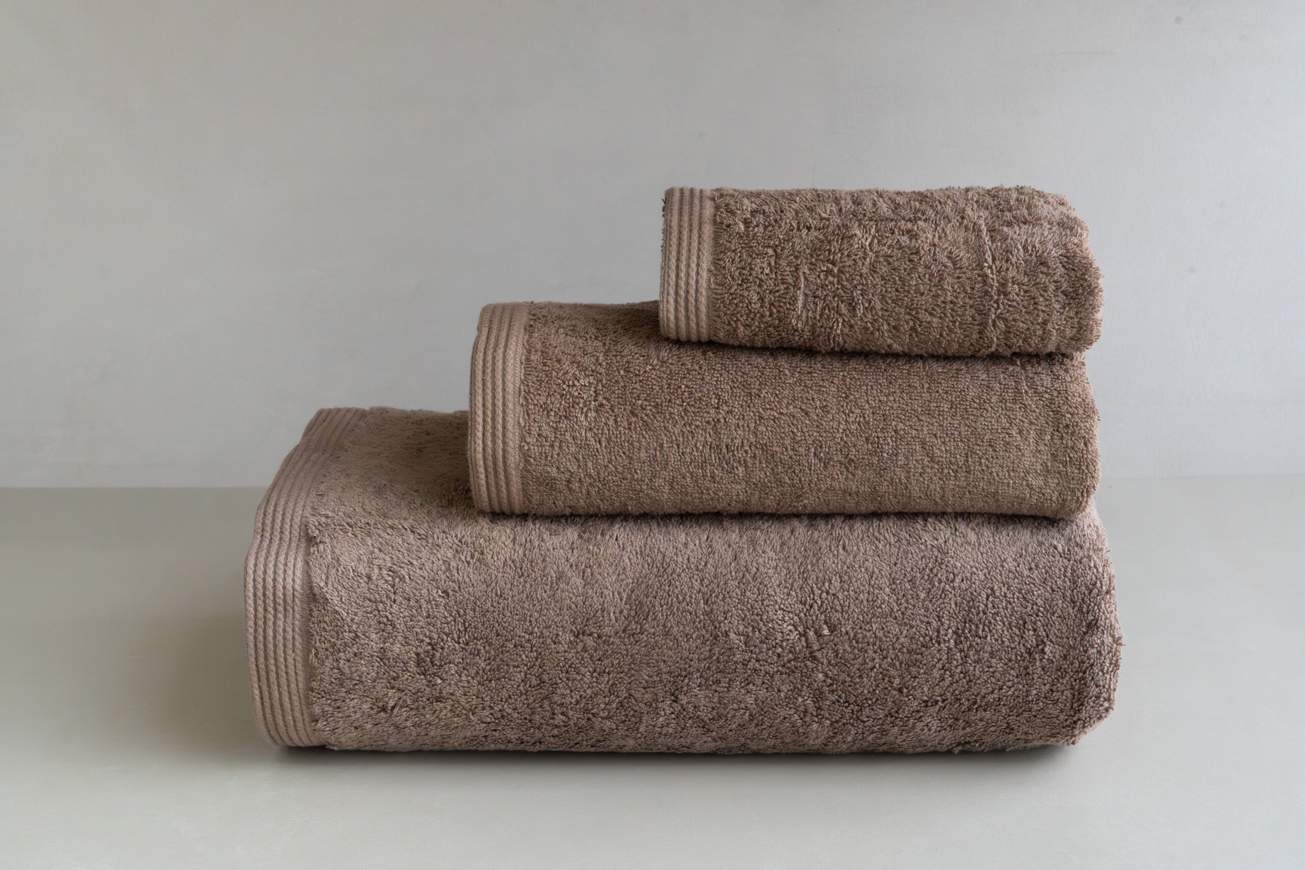 Conjunto de Banho Liso Tostado - Image 3