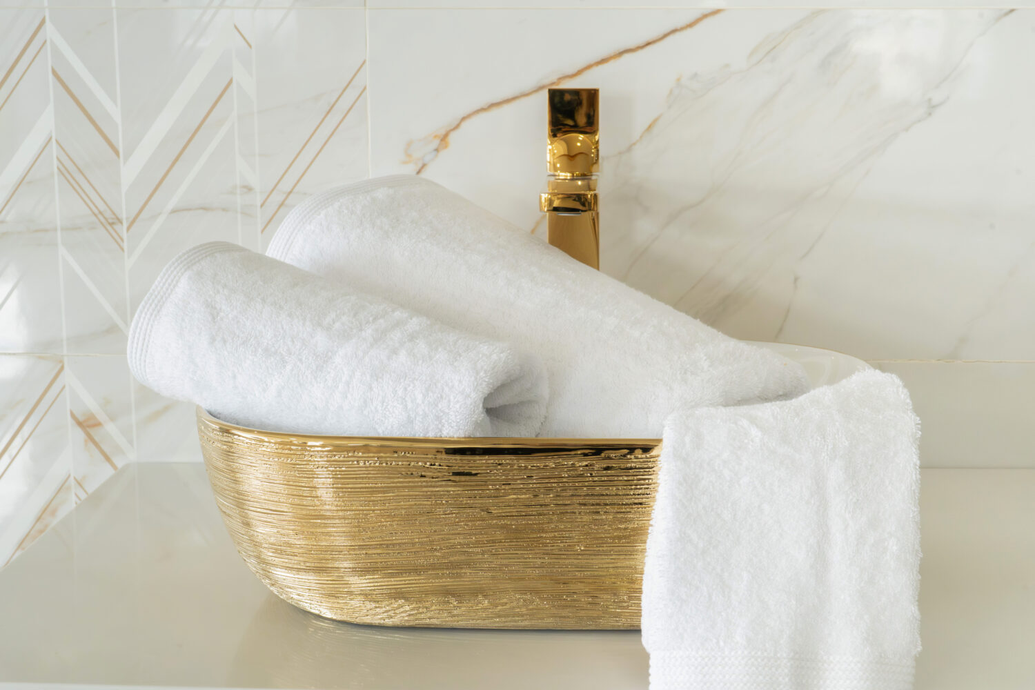 Conjunto de Banho Liso Branco